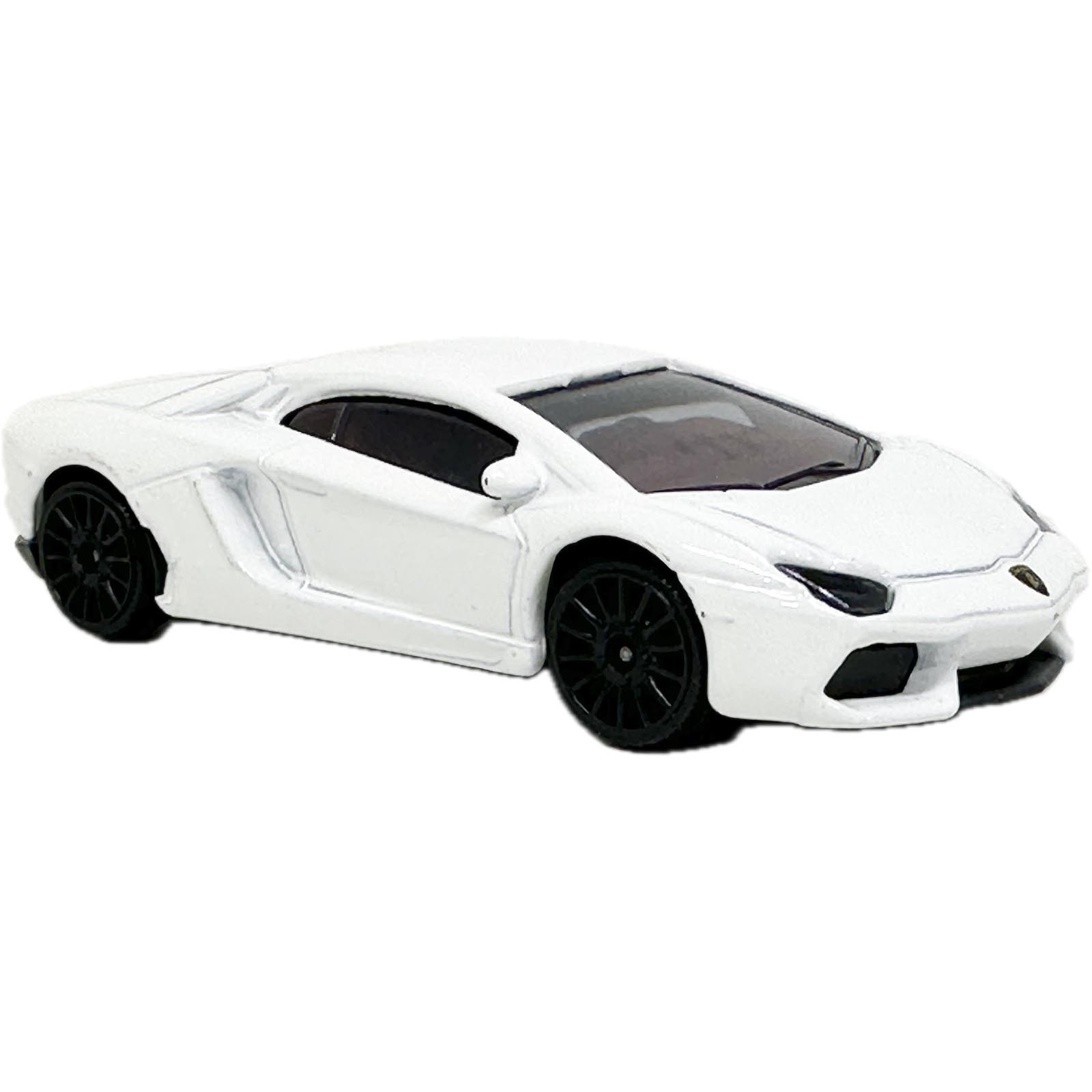 Miniatura - 1:59 - Lamborghini Aventador - Branco - Racing Sports