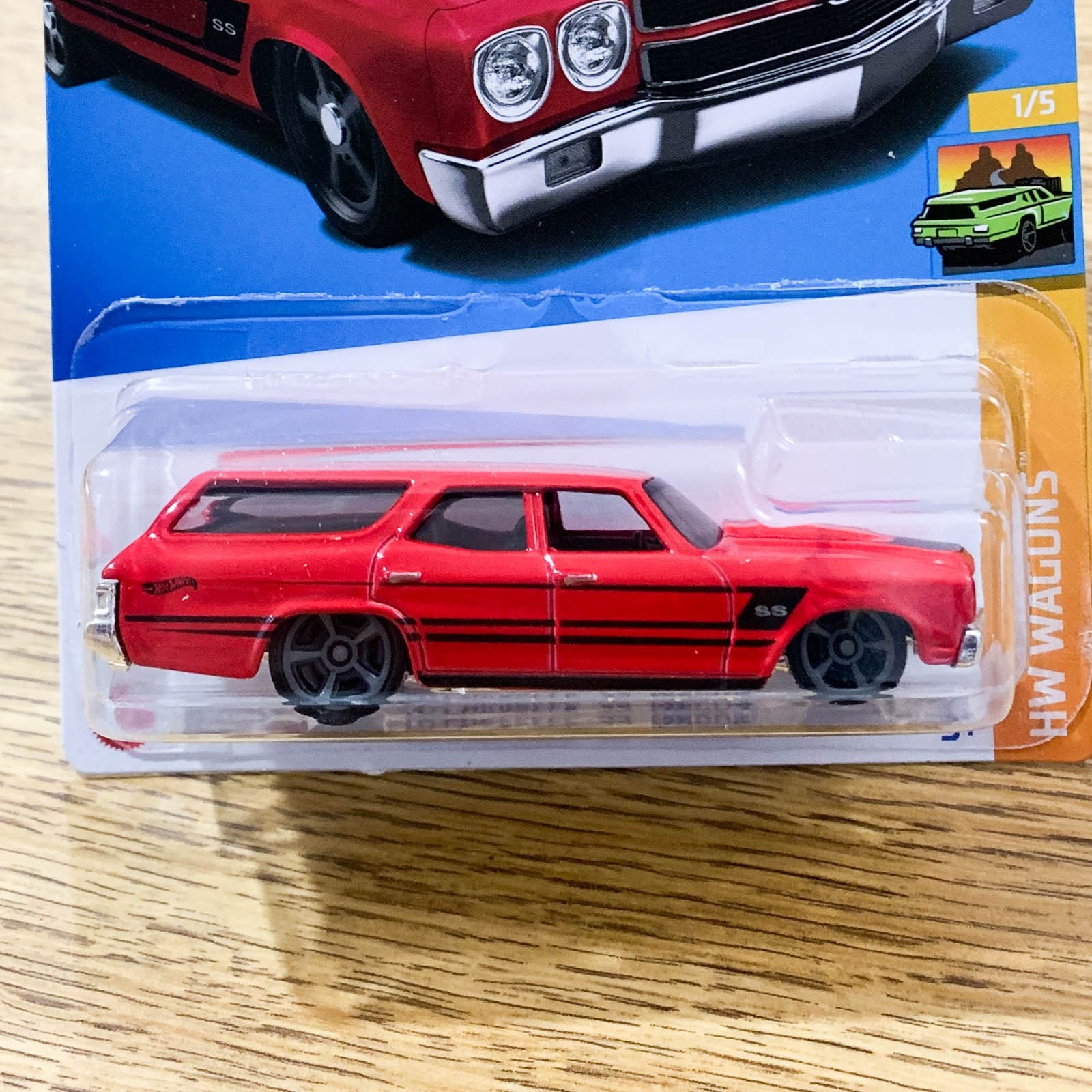 Hot Wheels - '70 Chevelle SS Wagon - HCX23 Escala Miniaturas by