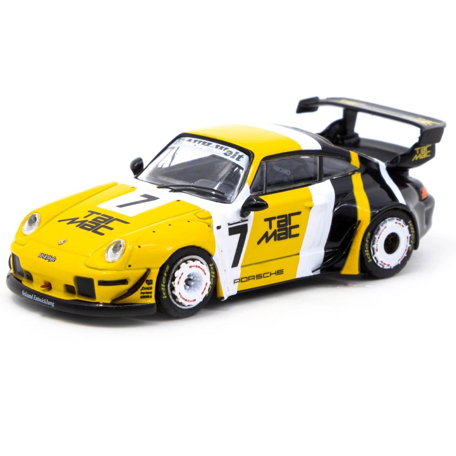 Miniatura - 1:64 - Porsche RWB 993 Tarmac with Oil Can - Hobby 64